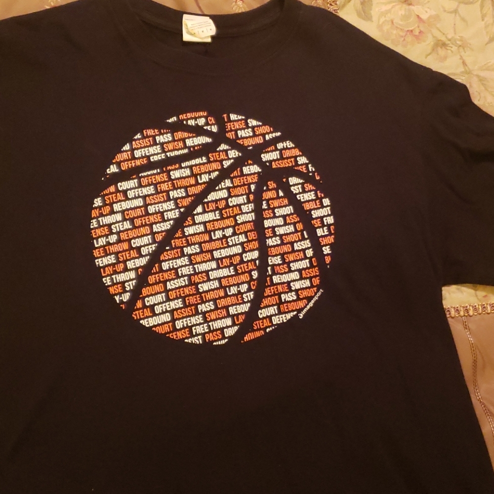 Unisex basketball t- shirt